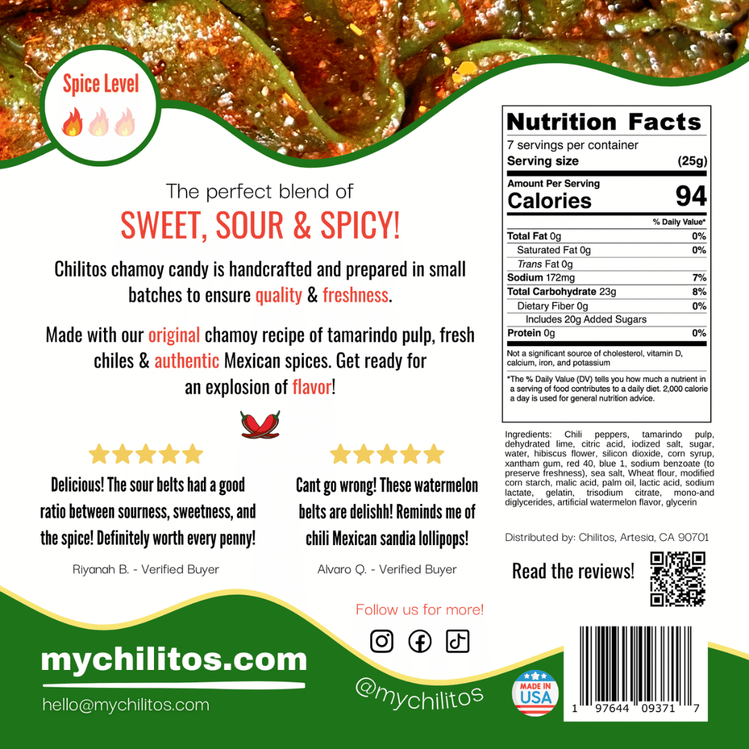 Watermelon Sour Belts