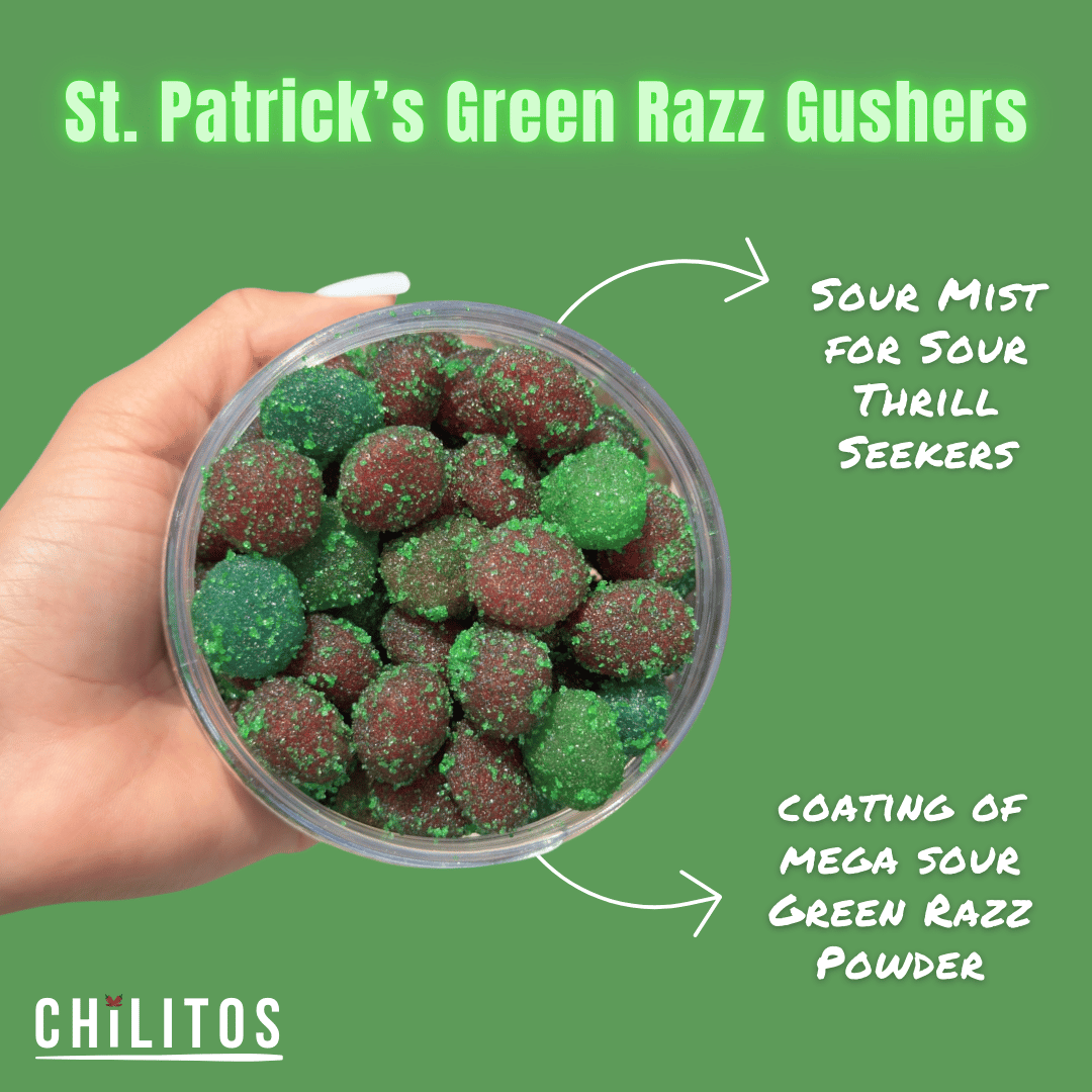 St. Patrick's Sour Gusher Balls