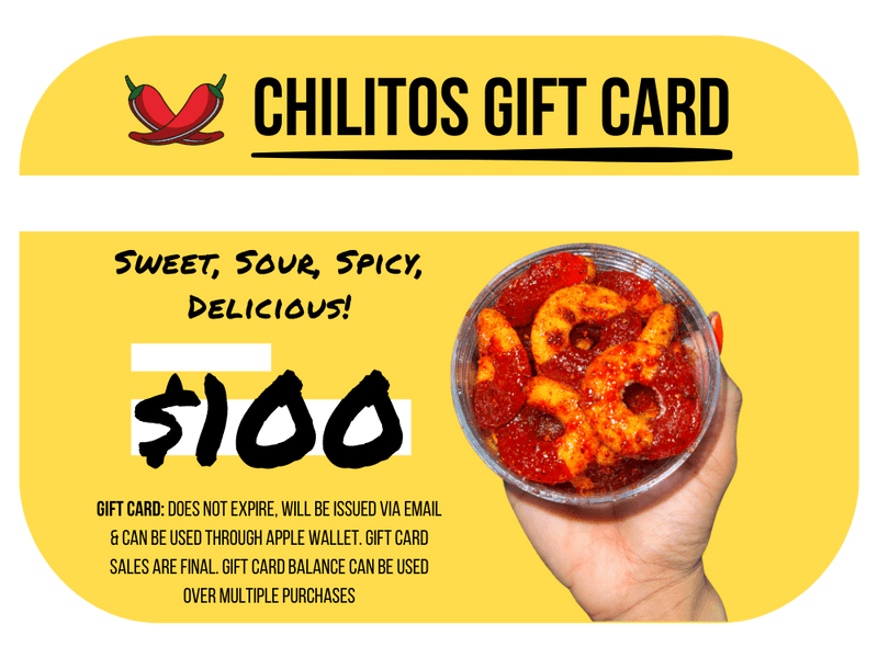 Chilitos Dulces y Chamoy Gift Card