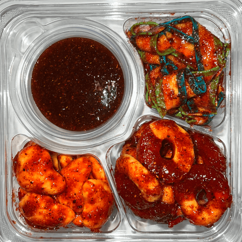 Sweet Sour Spicy Dipping Platter