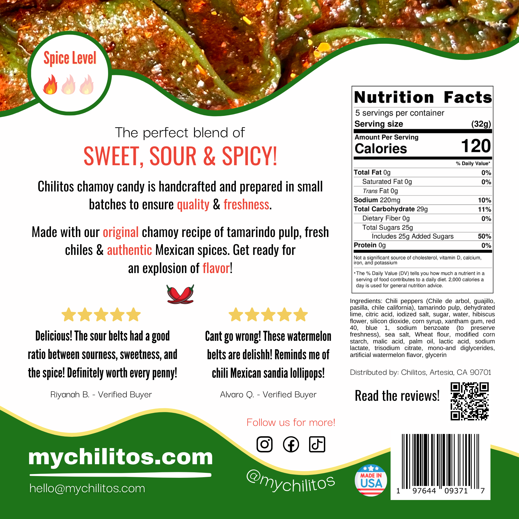 Watermelon Sour Belts