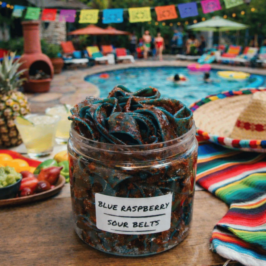 Blue Raspberry Sour Belts