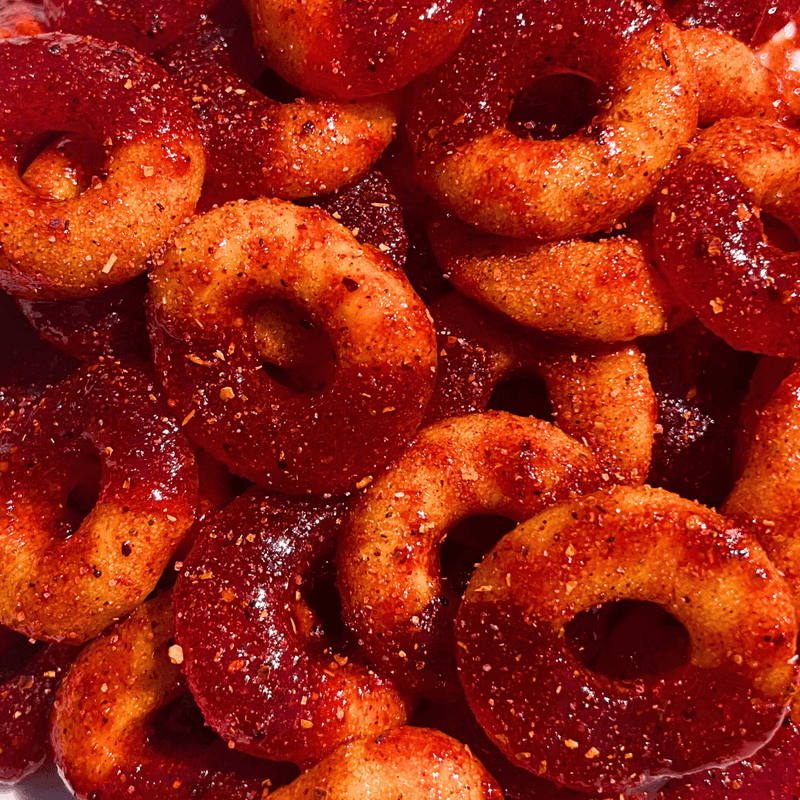 Peach Rings Chamoy Candy - Chilitos Dulces y Chamoy