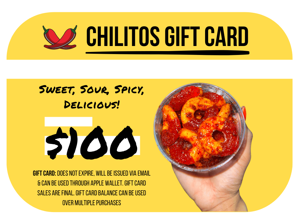 Chilitos Dulces y Chamoy Gift Card