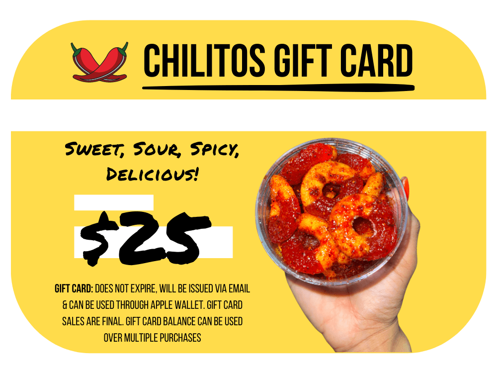 Chilitos Dulces y Chamoy Gift Card